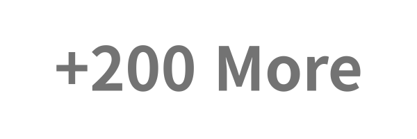 +200 More